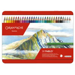 Imagine pentru Set 30 Creioane Colorate Carandache Pablo Pencil din aceiasi categorie
