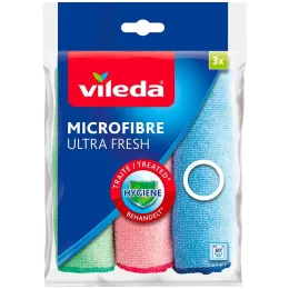 Imagine pentru Set 3 lavete Vileda Ultrafresh, microfibra, 30x30 cm din aceiasi categorie