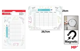 Imagine pentru Planer magnetic saptamanal, A4, Multicolor din aceiasi categorie