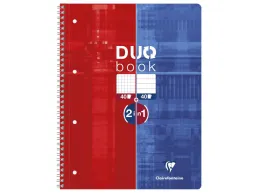 Imagine pentru Blocnotes reversibil cu spira Clairefontaine Duo, format A4+, 80 file din aceiasi categorie