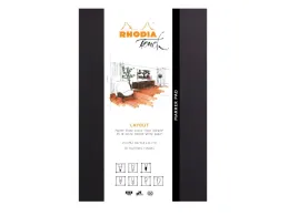 Imagine pentru Blocnotes grafic A4+ (21x31.8cm), 50 file, portrait Rhodia Touch Layout din aceiasi categorie