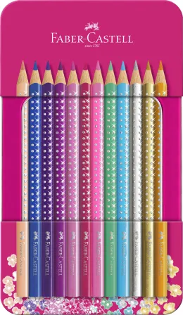Imagine pentru Set Cadou 12 Creioane Colorate Sparkle Faber-Castell din aceiasi categorie