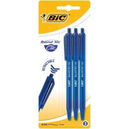 Imagine pentru Pix Round Stic Clic Bic, Albastru din aceiasi categorie