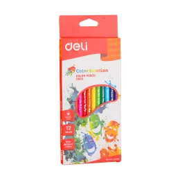 Imagine pentru Creioane Colorate 12 Culori Color Emotion Deli din aceiasi categorie