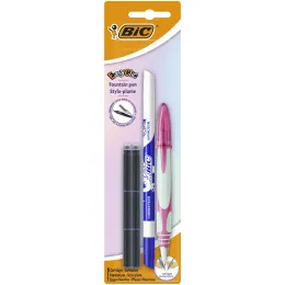 Imagine pentru Stilou Easy Bic cu 6 rezerve si 1 mini pic, mai multe culori din aceiasi categorie