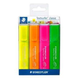 Imagine pentru Textmarker pastel, set 4 culori, Staedtler din aceiasi categorie