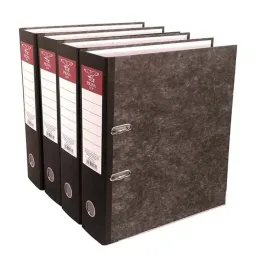 Imagine pentru Biblioraft marmorat Pigna, latime cotor 75 mm, Negru din aceiasi categorie