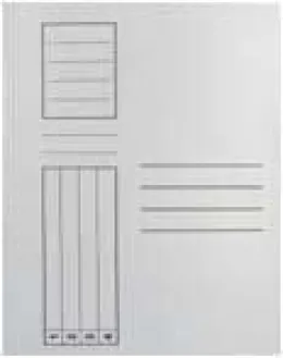 Imagine pentru Dosar Standard alb cu sina A4 carton 10 buc din aceiasi categorie