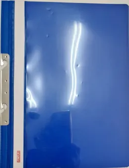 Imagine pentru Dosar cu sistem de incopciere Biurfol, plastic/PVC, Albastru din aceiasi categorie