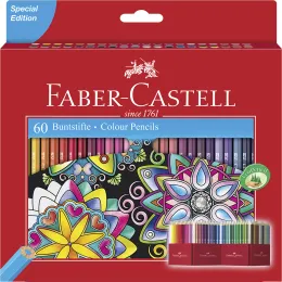 Imagine pentru Creioane Colorate 60 Culori Editie Speciala Faber-Castell din aceiasi categorie