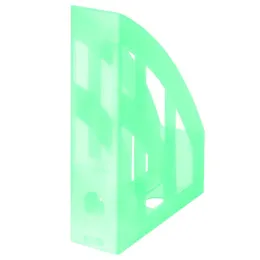 Imagine pentru Suport dosare Herlitz, A4, plastic, Verde menta transparent din aceiasi categorie