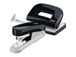 Imagine pentru Set perforator Novus E210 si capsator Novus E15, metal/plastic, capse nr.10, Negru din aceiasi categorie