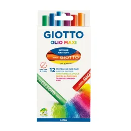 Imagine pentru Creioane Cerate Pe Baza De Ulei 12 Culori/Set, Giotto din aceiasi categorie