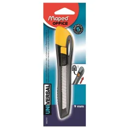 Imagine pentru Cutter Maped Universal, plastic, 9 mm, Multicolor din aceiasi categorie
