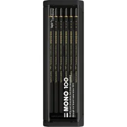 Imagine pentru Set 12 Creioane Grafit Tombow Mono 100 Black F din aceiasi categorie