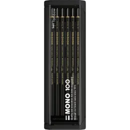 Imagine pentru Set 12 Creioane Grafit Tombow Mono 100 Black 7H din aceiasi categorie