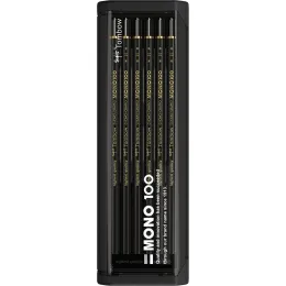Imagine pentru Set 12 Creioane Grafit Tombow Mono 100 Black H din aceiasi categorie
