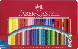 Imagine pentru Creioane Colorate 48 Culori Cutie Metal Grip 2001 Faber-Castell din aceiasi categorie