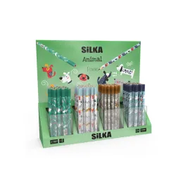 Imagine pentru Display Creioane, 4Modele X 40Buc(160Buc)/Display, Silka Animal Jumbo din aceiasi categorie