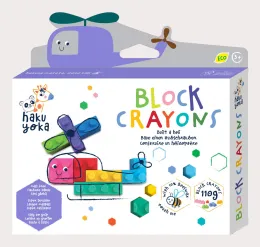 Imagine pentru Creioane Cerate Interconectabile Block Crayons - Elicopter, Haku Yoka din aceiasi categorie