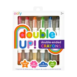 Imagine pentru Creioane Cerate Duble, Set De 6, Double Up! , 12 Culori din aceiasi categorie