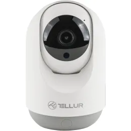 Imagine pentru Camera supraveghere Tellur Smart TLL331391, Pan 360 grade, Control Vocal, Stocare Cloud, Alb din aceiasi categorie