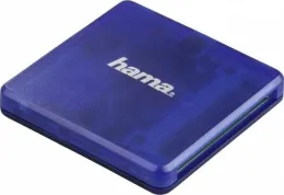Imagine pentru Cititor de carduri Hama USB 2.0 SD microSD CF Albastru din aceiasi categorie