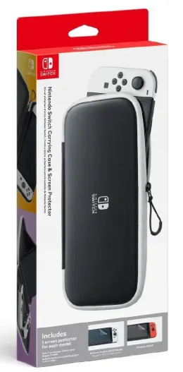 Imagine pentru Husa si protectie ecran pentru Nintendo Switch, Alb/negru din aceiasi categorie