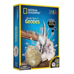 Imagine pentru Set educativ National Geografic Invata sa spargi o geoda din aceiasi categorie