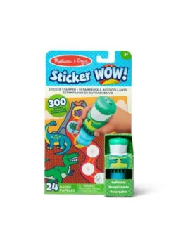 Imagine pentru Set creativ cu stickere si stampila Melissa&Doug, model dinozauri, Multicolor din aceiasi categorie