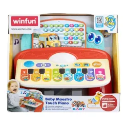 Imagine pentru Jucarie interactiva Winfun Pian cu 8 clape, Multicolor din aceiasi categorie