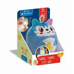 Imagine pentru Jucarie de plus Baby Clementoni Lup cu lumina de noapte si sunete, Multicolor din aceiasi categorie