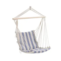 Imagine pentru Hamac tip scaun, Alif, textil, 90 x 110 cm, alb/albastru din aceiasi categorie