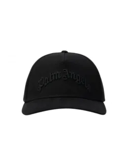 Imagine pentru Șapcă tip baseball cu logo brodat, culoare negru, Palm Angels din aceiasi categorie
