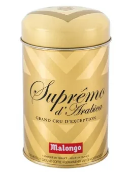 Imagine pentru Cafea macinata Malongo, Supremo Arabica, produs in Franta, 250g din aceiasi categorie
